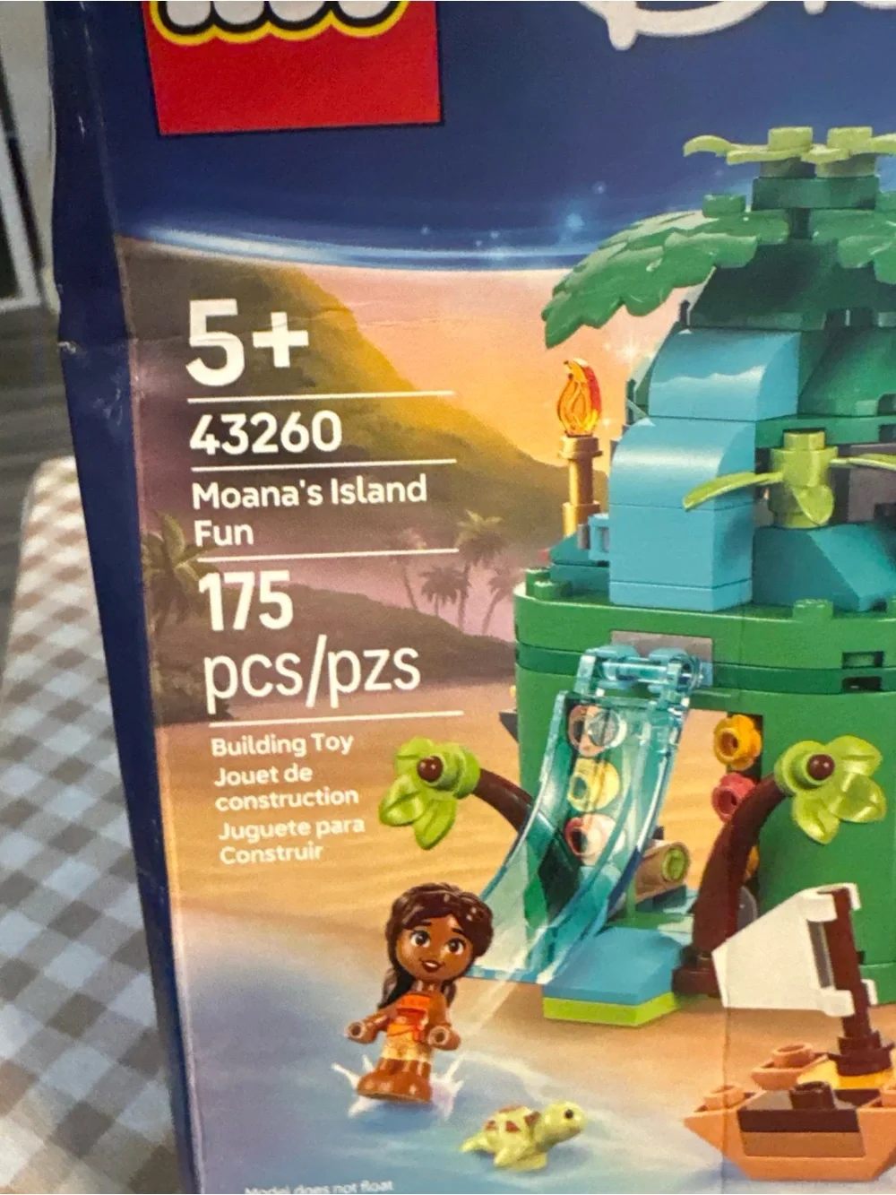 LEGO Disney Moana Island Fun Playset - Green, Yellow & Blue